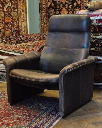 de Sede - Mid-Century Modern Ledersessel – Echtleder Sessel