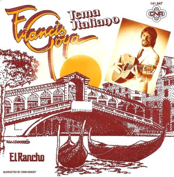 Single vinyl / 7 inch - Francis Goya - Tema Italiano, Cd's en Dvd's, Vinyl Singles, Zo goed als nieuw, 7 inch, Pop, Verzenden