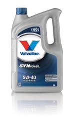 Valvoline synpower 5w 40 5 liter, can, Verzenden
