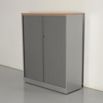 Ahrend roldeurkast, aluminium, 145 x 120 cm, incl. 3, Ophalen of Verzenden, Nieuw