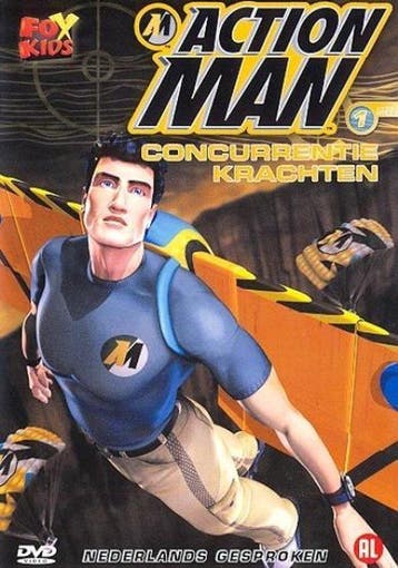 Action Man Concurrentie Krachten (dvd tweedehands film), Ophalen of Verzenden, Zo goed als nieuw