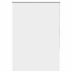 vidaXL Rolgordijn verduisterend wit 100x175cm stofbreedte, Verzenden, Nieuw, Wit