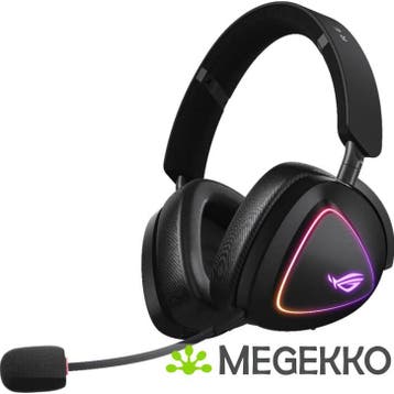 Asus ROG Delta II Draadloos Zwart, Verzenden, Nieuw, ASUS