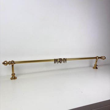 Standaard - Antieke gordijnroede met bijpassende, Antiek en Kunst, Curiosa en Brocante