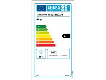 Masterwatt E-Smart boiler - Elektrisch - 50 liter - RVS 316L, Doe-het-zelf en Verbouw, Geisers en Boilers, Verzenden, Zo goed als nieuw