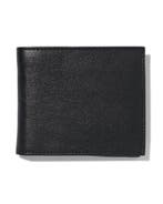 HEMA Billfold portemonnee leer zwart, Verzenden, Nieuw