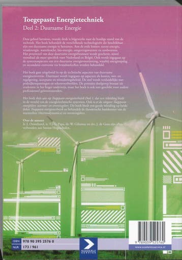 Toegepaste energietechniek 9789039525760 W. Gilijamse, Verzenden, Gelezen, W. Gilijamse