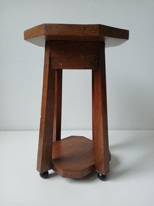 Plantentafel - Eik - Amsterdamse School-Antiek, Antiek en Kunst, Kunst | Designobjecten
