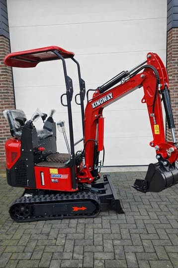 Kingway minigraafmachine minigraver wiellader shovel NIEUW, Verzenden, Graafmachine