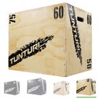 Tunturi Plyo Box Wood 50/60/75cm, Verzenden, Nieuw, Overige typen