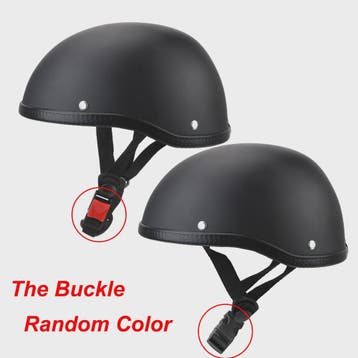 Retro Vintage Motorhelm Unisex - Lichtgewicht Half Face Fiet, Verzenden, Nieuw