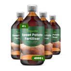Zoete aardappel Vloeibare meststof - Set 4x1 liter, Verzenden, Mest