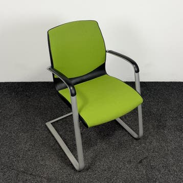 Vergaderstoel Drentea | Groen, Ophalen of Verzenden, Gebruikt