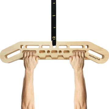 Hangboard MonkeyTail - Beukenhout | Retourdeal 29% Korting, Ophalen of Verzenden, Nieuw, Klimsport-accessoire