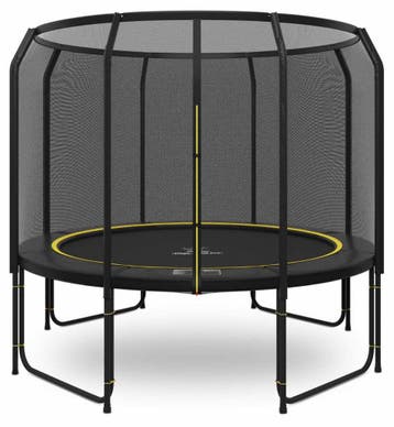 Magic Jump Fiber Black trampoline 305 cm met veiligheidsnet, Ophalen of Verzenden, Nieuw