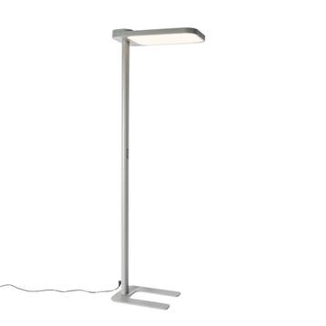 Daglicht vloerlamp grijs vierkant incl. LED en dimmer - Guzo, Verzenden, Nieuw, Modern