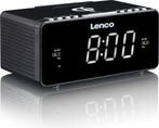 Wekkerradio - Digitale wekker - Alarmklok - Zwart - Lenco •, Verzenden, Zo goed als nieuw