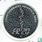 Zwitserland 20 franc 2003 Alpine World Ski Championships..., Postzegels en Munten, Munten | Europa | Niet-Euromunten, Verzenden