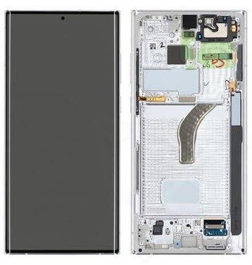Display module Samsung S22 Ultra Phantom White (Service, Verzenden, Nieuw