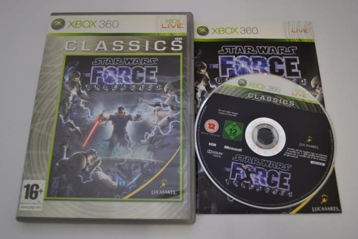 Star Wars - The Force Unleashed - Classics (360 ), Spelcomputers en Games, Games | Xbox 360, Zo goed als nieuw, Verzenden