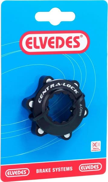 Elvedes Schijfrem Adapter Naar Centerlock 6-gaats Zwart, Ophalen of Verzenden, Zo goed als nieuw, Onbekend
