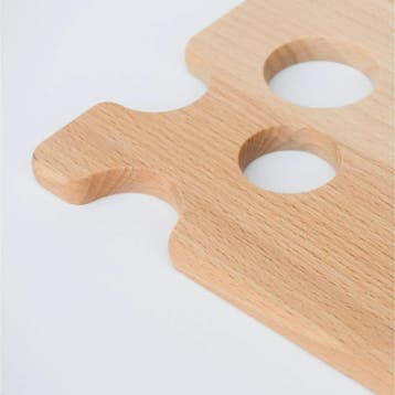 HOCHO Snij- en Serveerplank Kaasvorm – Beukenhout – 240x, Ophalen of Verzenden, Nieuw