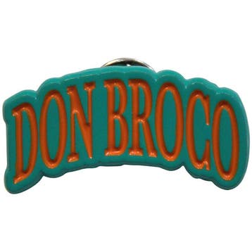 Don Broco - Orange Logo - Pin officiële merchandise, Ophalen of Verzenden, Nieuw, Kleding