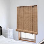 vidaXL Rolgordijn 150x160 cm bamboe bruin, Verzenden, Nieuw, Bruin