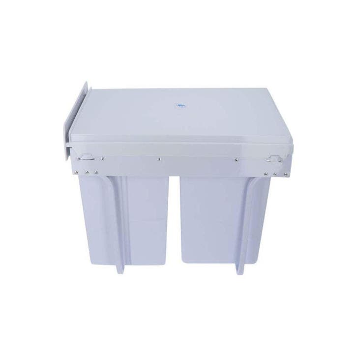 4goodz duo inbouw prullenbak afvalscheiding 26 cm breed - 30, Huis en Inrichting, Woonaccessoires | Prullenbakken, Nieuw, Verzenden