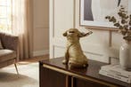 Decoratief beeldje van een bulldog, 32 cm, spaarpot met, Ophalen of Verzenden, Nieuw