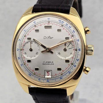 Chronographe Suisse - Difor - Cal. Valjoux 7734 -, Nieuw