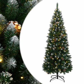 vidaXL Kunstkerstboom met 300 LEDs 180 cm, Diversen, Verzenden, Nieuw