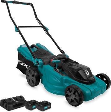 2dekans | VONROC Accu grasmaaier 40V – 38cm – Centrale, Ophalen of Verzenden, Zo goed als nieuw