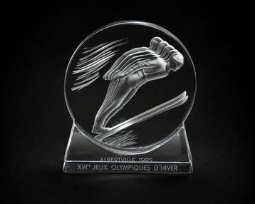 Lalique - Beperkte oplage 938/4000 - Plaque - « Sceau, Antiek en Kunst