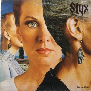 Styx - Pieces Of Eight (LP 1978), Ophalen of Verzenden, Gebruikt