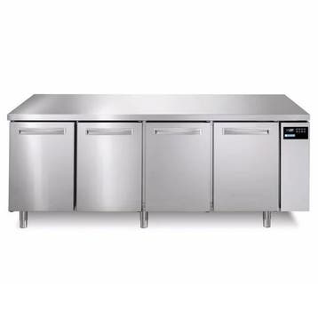 Bakkerij koelwerkbank | 480L| 4 deuren | 2420x850x800 mm, Verzenden, Nieuw in verpakking