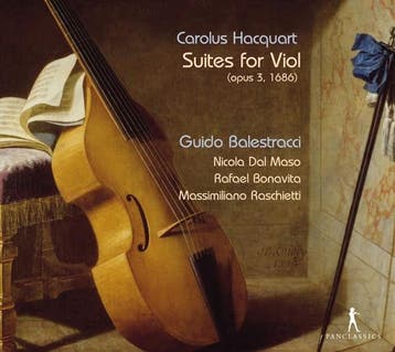 cd - guido balestracci - Carolus Hacquart: Suites for Vio..., Verzenden, Zo goed als nieuw