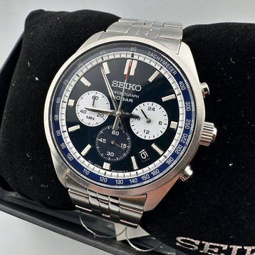 Seiko - Chronograph - NEW - Zonder minimumprijs - SSB427P1 -, Nieuw