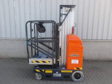 Veiling: Masthoogwerker JLG 20MVL 7.98m Elektrisch 2019, Ophalen