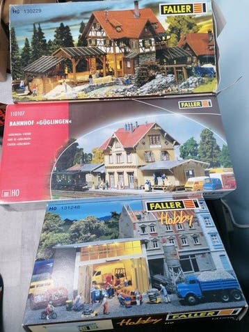 Faller H0 - 130229 - 131248 - 110107 - Modeltreinlandschap, Hobby en Vrije tijd, Nieuw