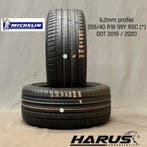 255/40/18 99Y RSC * Michelin zomerbanden 6,2mm profiel 2X, 18 inch, Gebruikt, 255 mm, Ophalen of Verzenden
