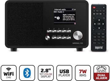 Internetradio met wifi en dab+ - DAB Radio - FM Radio - Zwar, Verzenden, Zo goed als nieuw