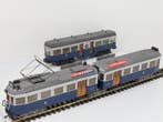 voor LGB NZH Tweeling Tramstel A613 + A614 + B519 Blauwe..., Ophalen of Verzenden, Gebruikt, Overige typen, Analoog
