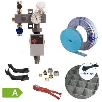 Vloerverwarming hoofdverwarming set tot 10 m², Verzenden, Nieuw