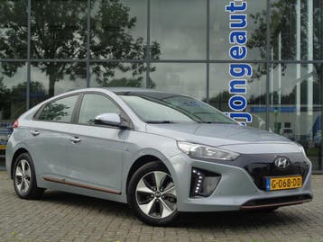Hyundai IONIQ EV Clima Camera Navi Cruise PDC NL SOH 100%, Automaat, Stof, Met garantie (alle), Origineel Nederlands