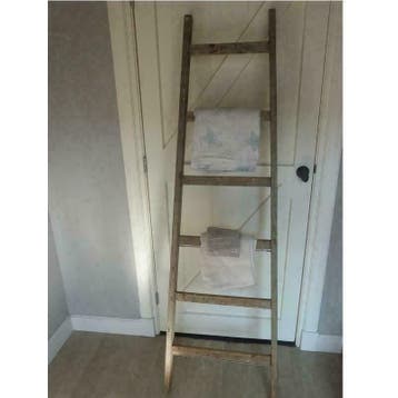 Decoratie Ladder, Vintage, Oud Trapje, Bibliotheektrap,, Ophalen of Verzenden, Nieuw, Overige typen