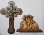 Crucifix - Hout, Brons - 1940-1950 - De Kruisweg