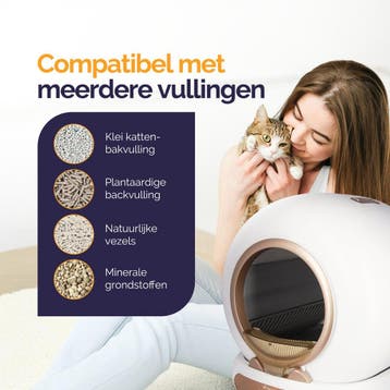 Viervoeter Fresh 3 Automatische Kattenbak – Zelfreinigend te, Ophalen of Verzenden, Zo goed als nieuw