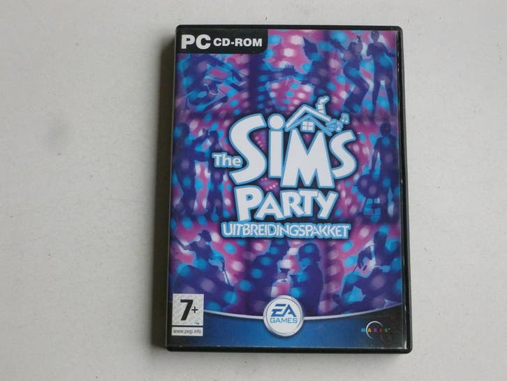 The Sims Party / Uitbreidingspakket - PC CD Rom, Cd's en Dvd's, Dvd's | Overige Dvd's, Zo goed als nieuw, Ophalen of Verzenden