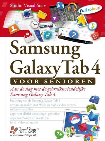 Samsung Galaxy Tab 4 voor senioren 9789059052000, Verzenden, Zo goed als nieuw